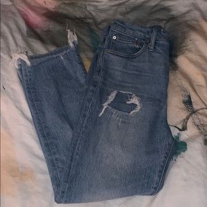 Madewell classic straight jean